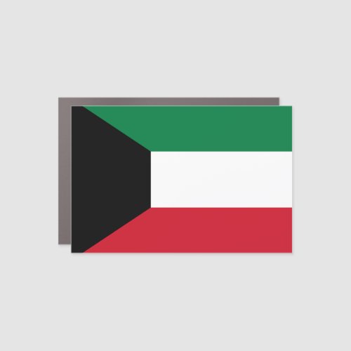 Kuwait Flag Car Magnet