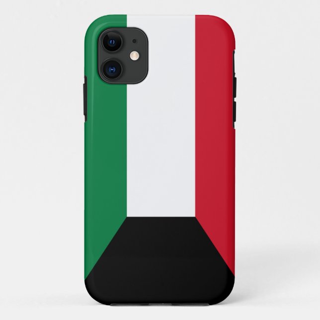 Kuwait Flag Case-Mate iPhone Case (Back)