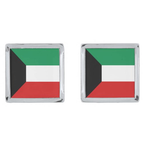 Kuwait Flag Cufflinks