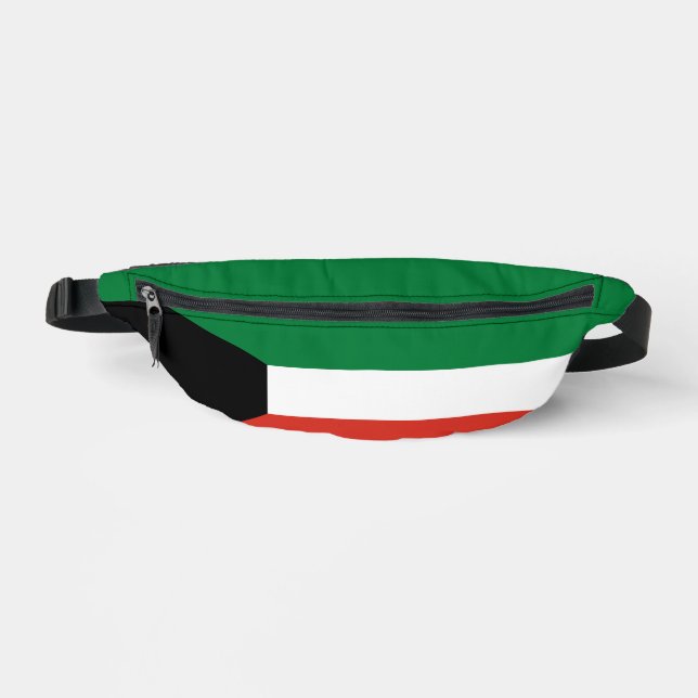 Kuwait flag fanny pack (Front)