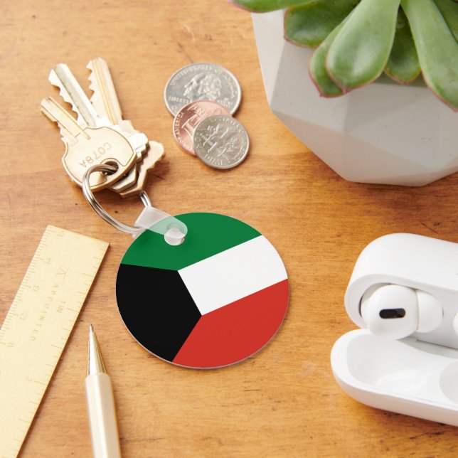 Kuwait flag keychain (Desk)