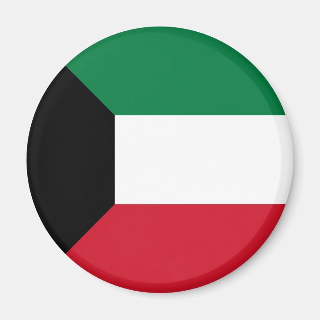 Kuwait Flag Magnet (Front)