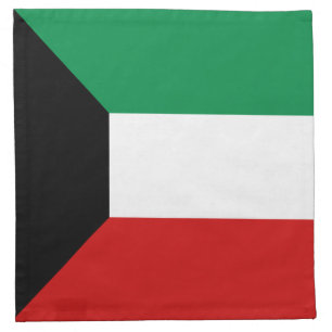 Kuwait Flag Napkin