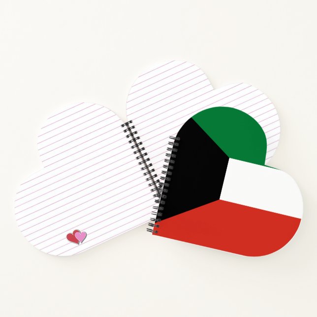 Kuwait flag notebook (Inside)
