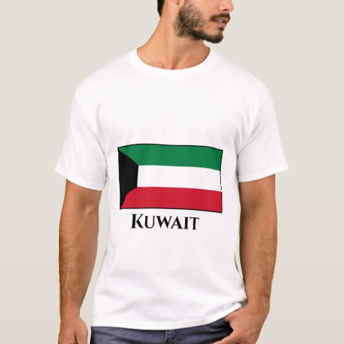 Kuwait Flag T_Shirt