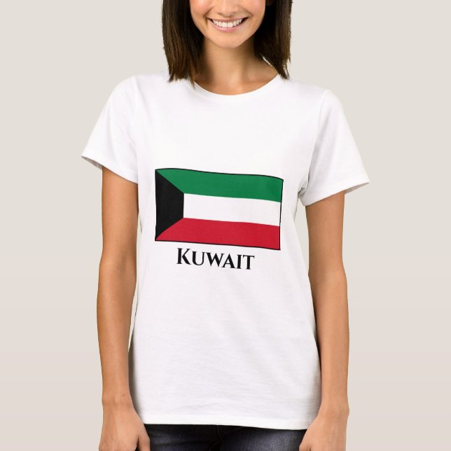 Kuwait Flag T-Shirt (Front)