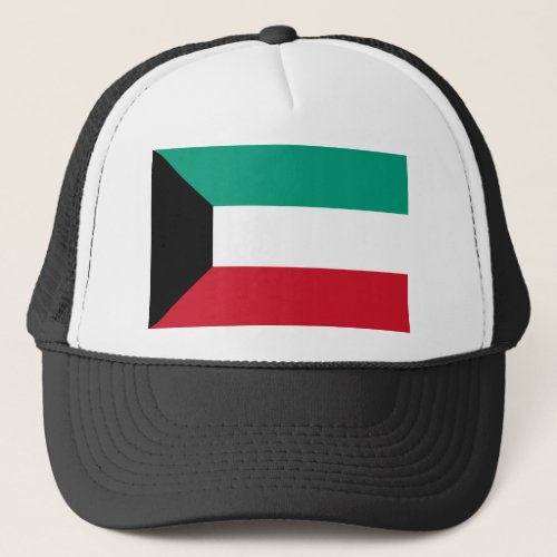 Kuwait Flag Trucker Hat