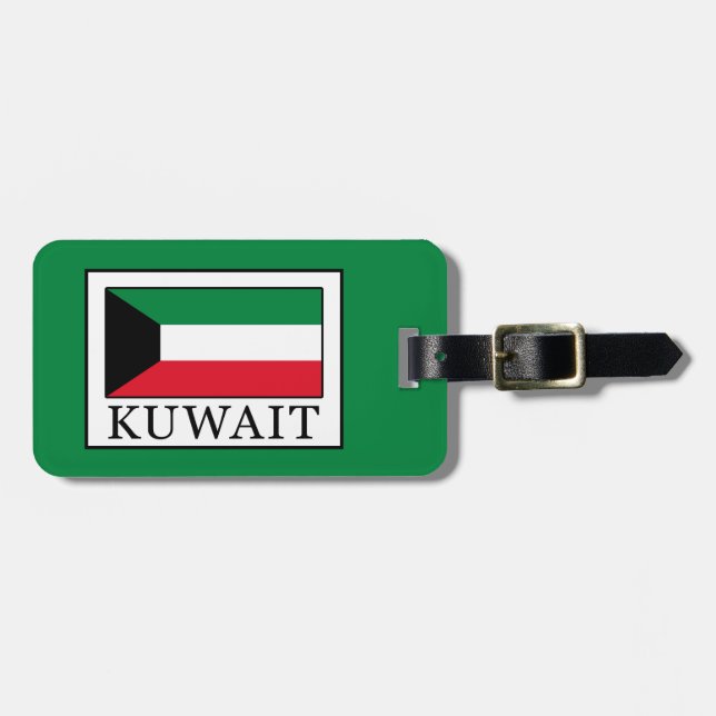 Kuwait Luggage Tag (Front Horizontal)