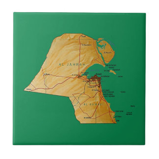 Kuwait Map Tile