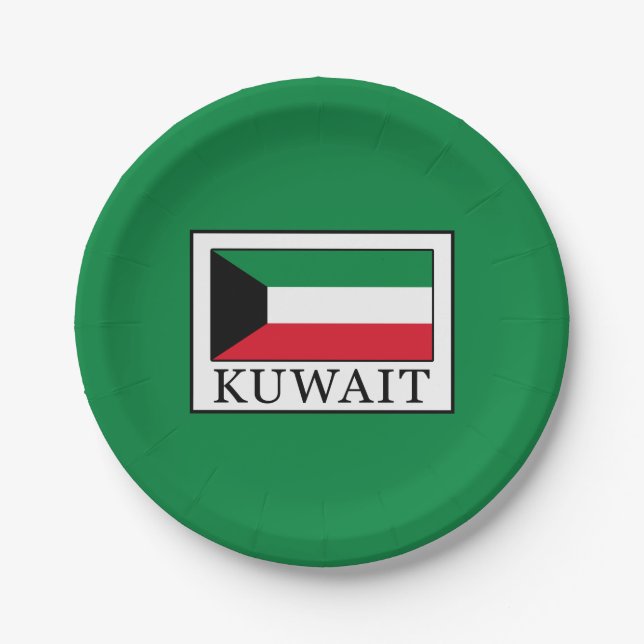 Kuwait Paper Plates (Front)