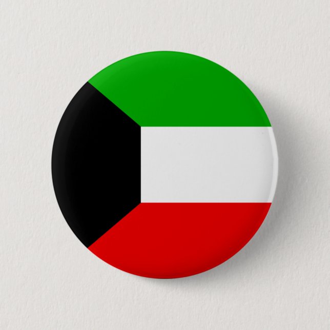 Kuwait Pinback Button (Front)