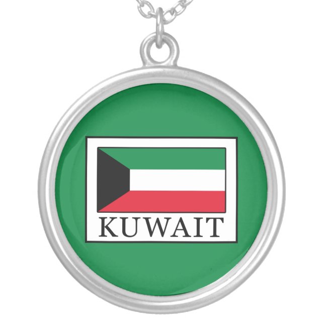 Kuwait Silver Plated Necklace (Front)