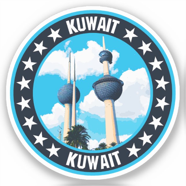 Kuwait                                             sticker (Front)