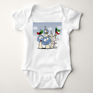 kuwait-T-shirt Baby Bodysuit