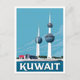 Kuwait Vintage Travel Postcard