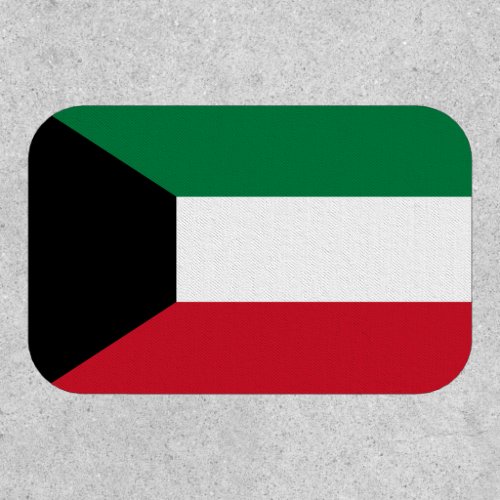 Kuwaiti Flag Flag of Kuwait Patch