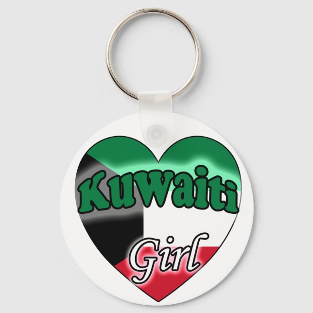 Kuwaiti Girl Keychain (Front)