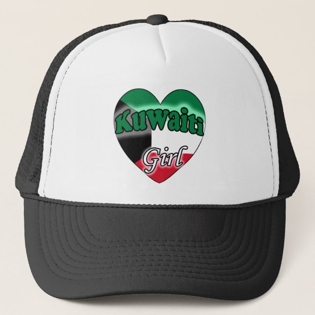 Kuwaiti Girl Trucker Hat (Front)