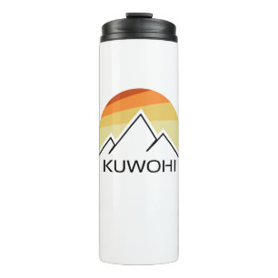 Kuwohi North Carolina Tennessee Retro Thermal Tumbler