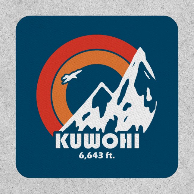 Kuwohi North Carolina Tennessee Sun Eagle Patch (Front)