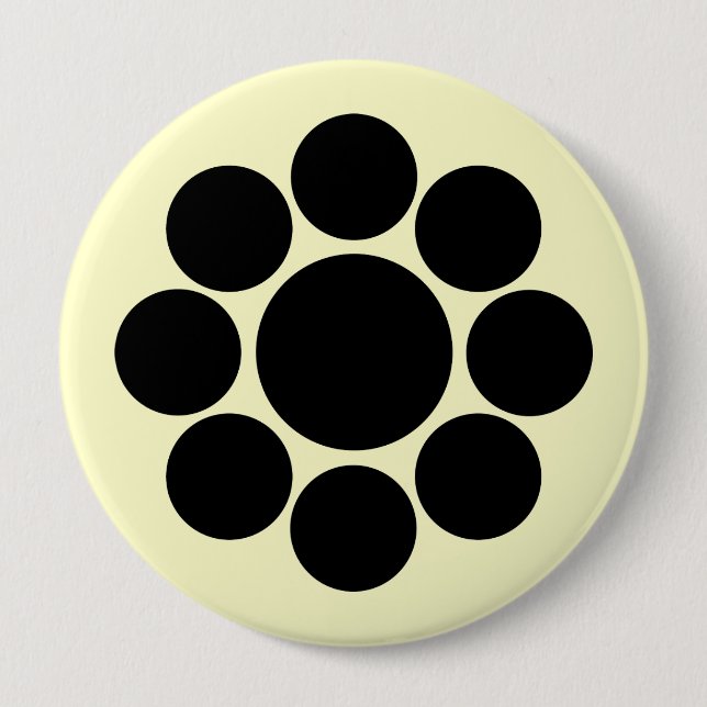 Kuyo, Japan Pinback Button (Front)
