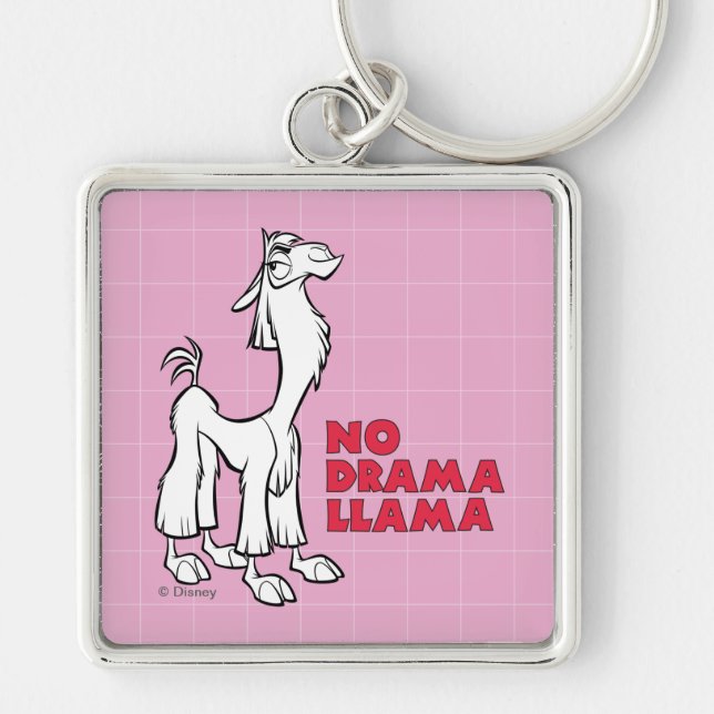 Kuzco - No Drama Llama Keychain (Front)