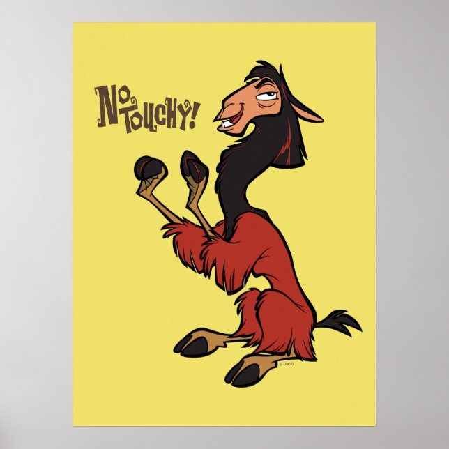 Kuzco - No Touchy Poster (Front)