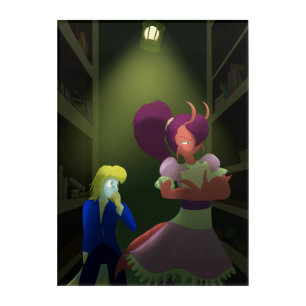 Kuzoura and Crayfish Girl Acrylic Print