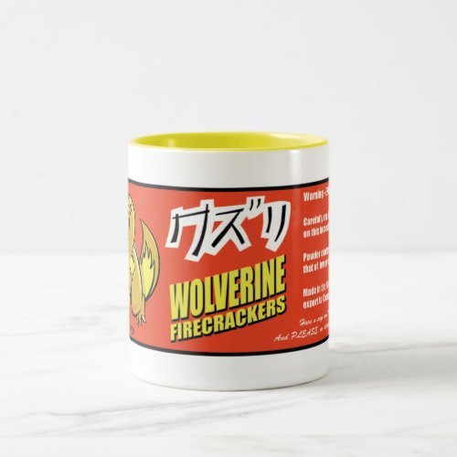 Kuzuri Wolverine Firecracker Mug
