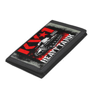 KV-1 Soviet heavy tank Trifold Wallet