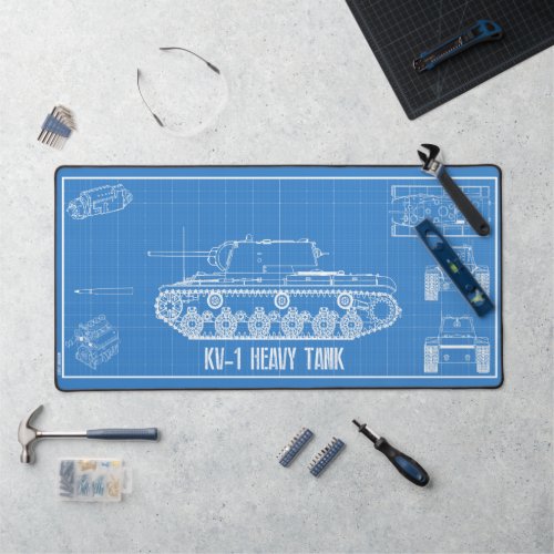 KV_1 tank Desk Mat