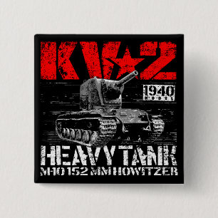 KV-2 Soviet heavy tank Button