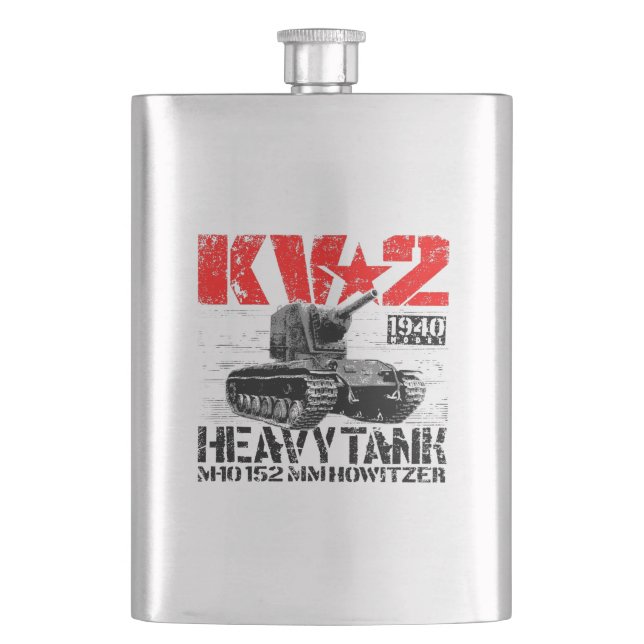 KV-2 Soviet heavy tank Flask (Front)