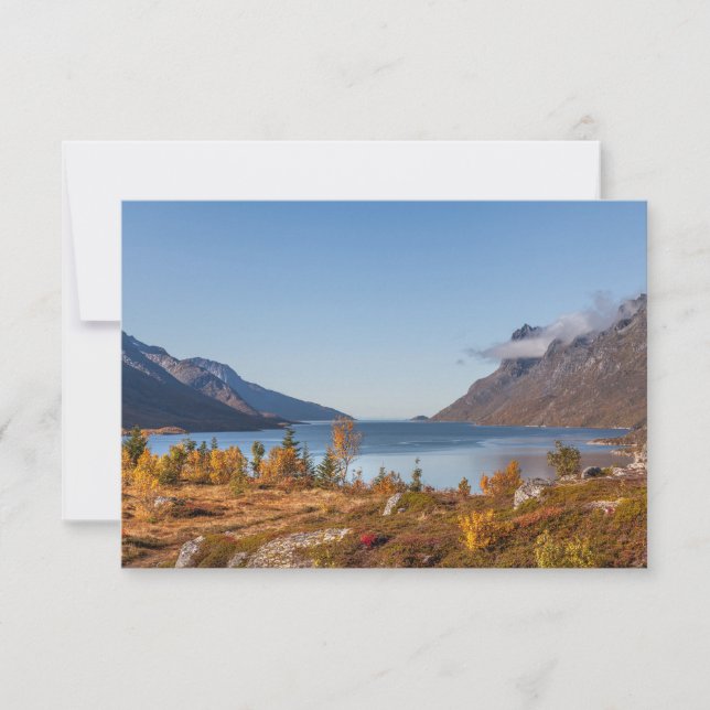Kvaloya Island Norway Card (Front)