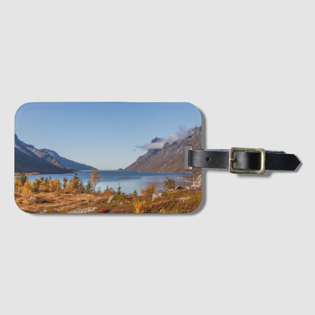 Kvaloya Island Norway Luggage Tag (Front Horizontal)