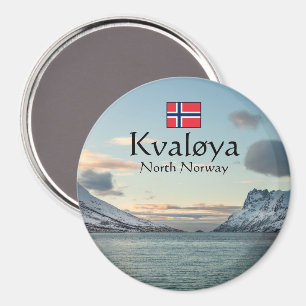 Kvaloya Island Norway Magnet