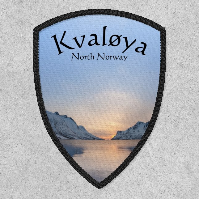 Kvaloya Norway Souvenir Patch (Front)