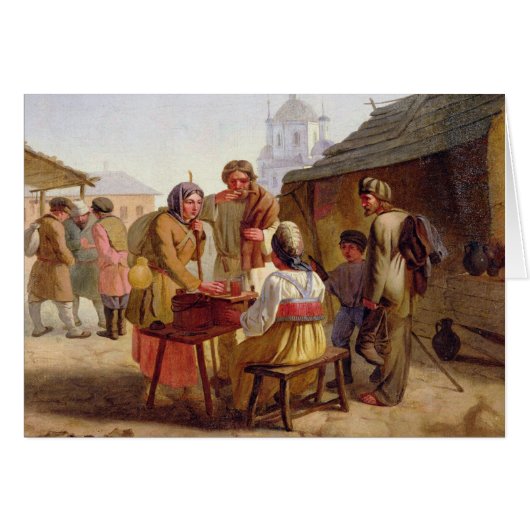 Kvas Seller, 1862 Cards (Front Horizontal)
