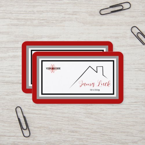 KW Colors Red Double Business Card