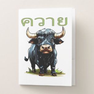 Kwai - Water Buffalo Pocket Folder