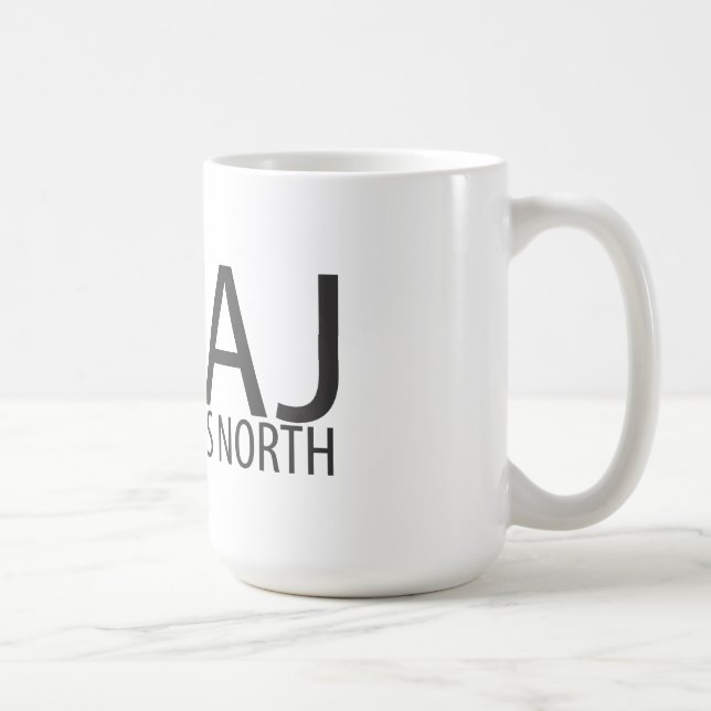 KWAJ Nine Degrees North Coffee Mug (Right)