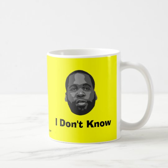 Kwame Kilpatrick: I Don't Know Coffee Mug