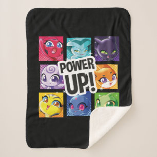 Kwamis Power Up Sherpa Blanket