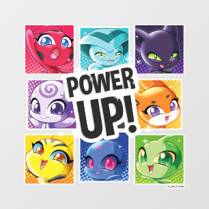 Kwamis Power Up Wall Decal