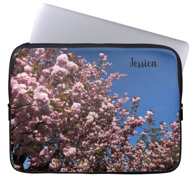 Kwansan Cherry Laptop Sleeve. Personalize! Sleeve (Front)