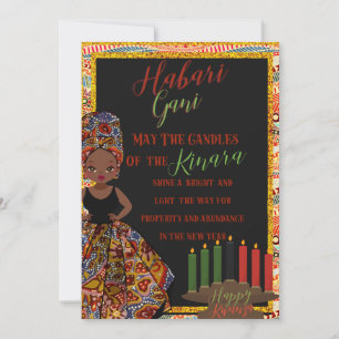Kwanza Habari Gani Holiday Card 