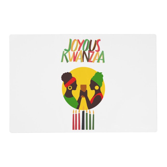 Kwanza Placemat (Front)