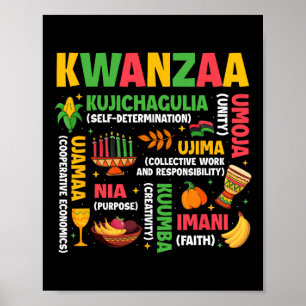 Kwanzaa - African American Heritage Festival Poster