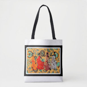 Kwanzaa • Afrocentric Dancing Tote Bag