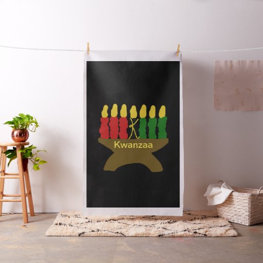 Kwanzaa Art Fabric